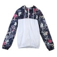 thumbnail image 2 of ITFABS Sweat à Fermeture Éclair pour Hommes, Veste à Capuche, Manteau à Imprimé Patchwork, 2 of 7