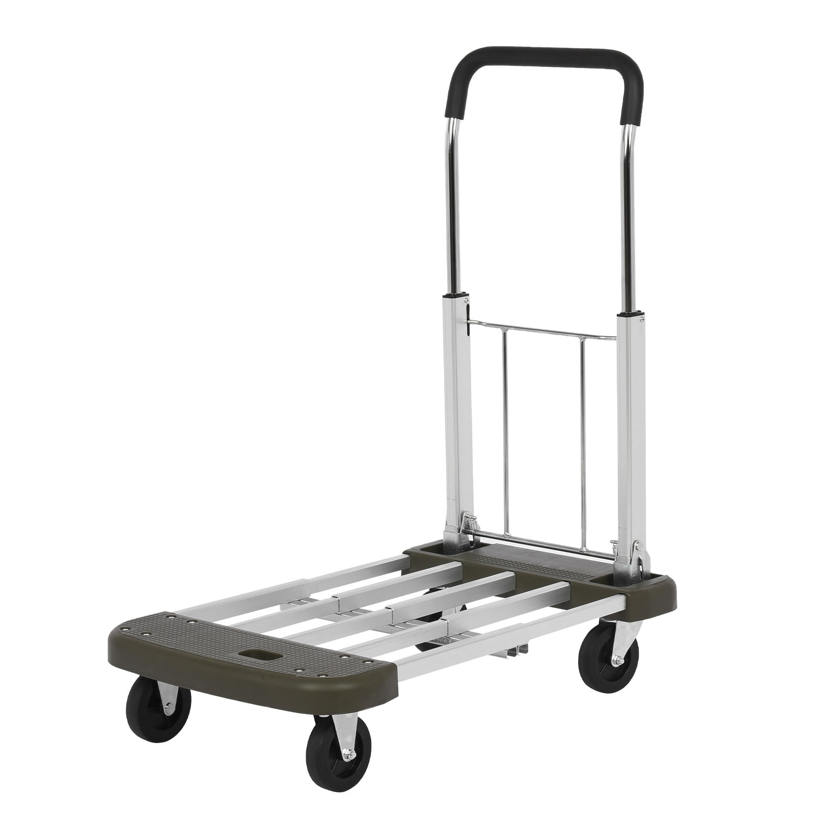 Shopping Trolleys Portable Waterproof Oxford Cloth Aluminum Alloy Anti-Skid Wheel Load Capacity Body Personal Suitcases 