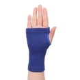 thumbnail image 4 of Wrist Support Protect Wrist Brace Wrist Protection Sports Bandage Hand Wrist Supports Gym Wrap Wrist Wraps Sports Elbow Brace Elastic Palm Glove Wristbands BLUE ELBOW BRACES, 4 of 8