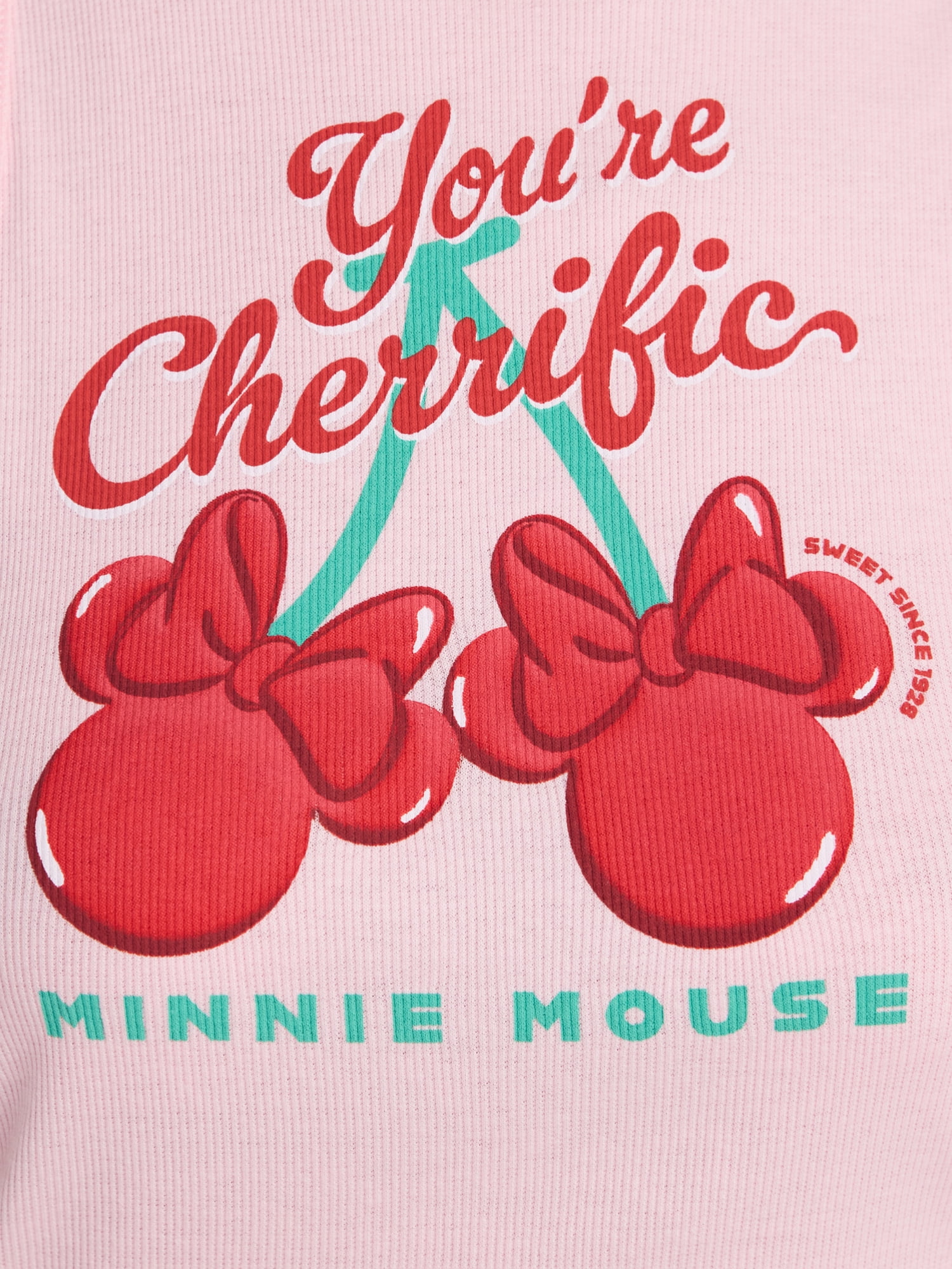 Disney Minnie Mouse Women's Graphic Tank Top and Shorts Set, 2-Piece, Sizes XXS-XXL