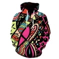 thumbnail image 1 of Sudadera con capucha y cremallera con estampado 3D de grafiti abstracto para hombre, mujer y niño, ropa de calle, jersey de manga larga, 1 of 6