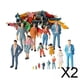 thumbnail image 1 of Figura en miniatura,1/50 Figuras de personas de plástico Muñeca Diorama Suministros,1/25 Personas pequeñas Modelo Personas Diseño de Decoración,Figura de personas de PVC Diorama, 1 of 8