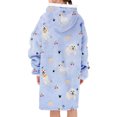 thumbnail image 5 of Kids Oversized Wearable Blanket Hoodie Sweatshirt with Deep Pockets for Boys Girls One Size 4-14 Labrador, 5 of 5