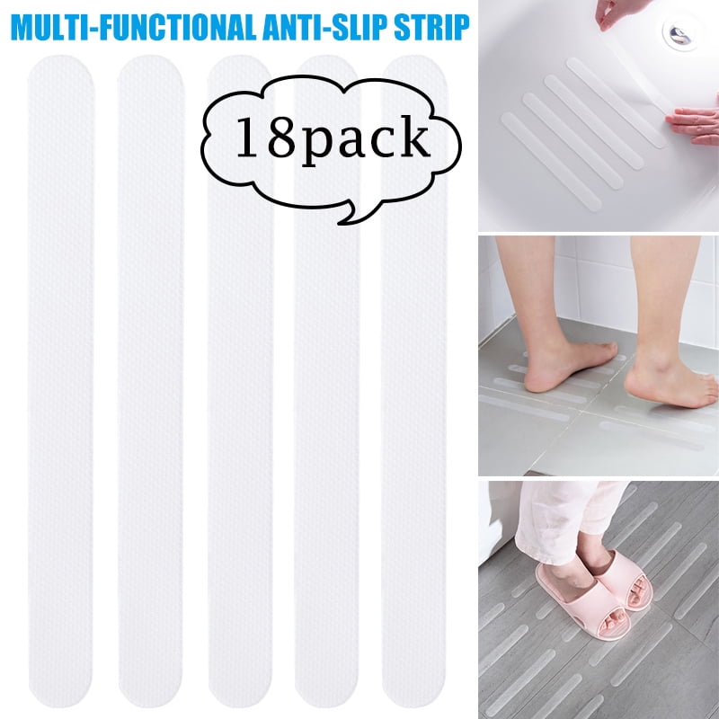 LNKOO Adhesive Bath Safety Treads Adds NonSlip Traction to Tubs