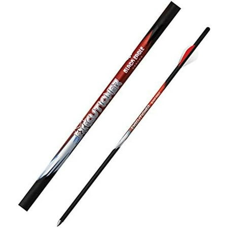 Executioner Crossbow Fletched Arrows - .001 6 Pack - 20 - 2 Bohning Blazer Vane