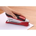 thumbnail image 3 of Bostitch Inpower™ Spring-Powered Premium Desktop Stapler, 28-Sheet Capacity, Red/Silver, 3 of 8