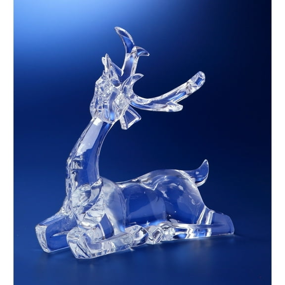 Icy Giftware Sitting Deer Christmas Figurine Decoration - 10"