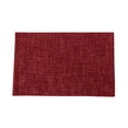 thumbnail image 2 of Cagogo Western Style Table Runner Placemats, Double Sided Heat Insulating Leather Place Mat, Decorative Dining Table Protector, Washable Nylon Table Cover for Kitchen Dining Room and Party Dinner,, 2 of 6