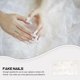 thumbnail image 2 of 1 Box of Fake Nail Tips Clear False Nails Full Cover Square Fake Nails Short Fake Nails Press On Nails, 2 of 4