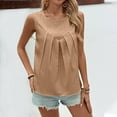 thumbnail image 4 of HADST Women's Sleeveless Cropped Cotton Tank Tops - Summer Camisole Shirts, Trendy & Ideal for Layering, 4 of 5