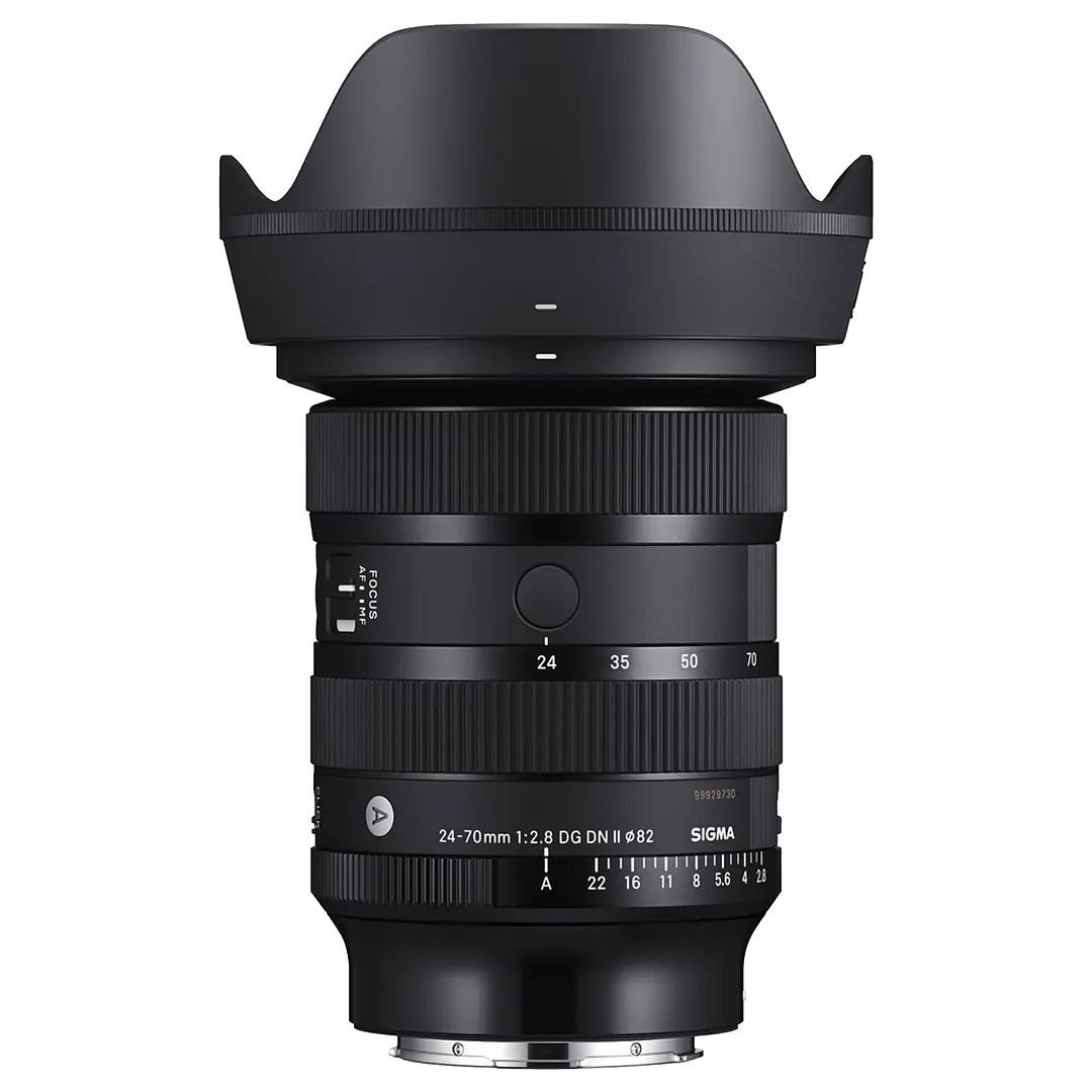 Sigma 24-70mm f/2.8 DG DN II Art Lens (Sony E) with 128GB