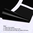 thumbnail image 4 of Unique Bargains Footprint Sticker Floor Decal Sign for Class Black 6x2.5", 4 of 6
