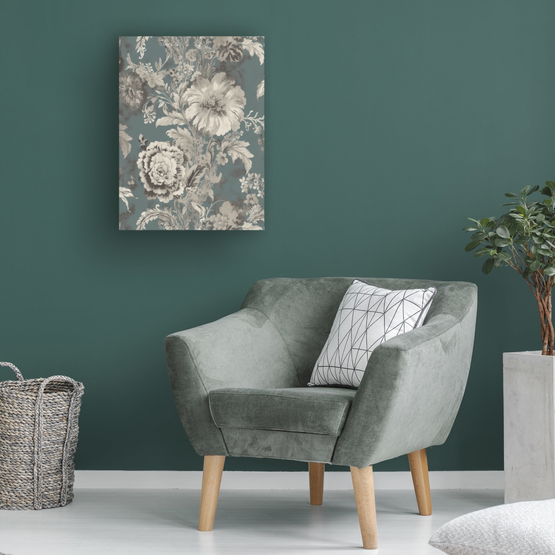 Canvas Wall Art - Sasha 'Maries Boudoir II' Wall Art for Living Room, Bedroom, or Office Décor by Trademark Fine Art - 14 x 19 Inches