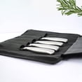 thumbnail image 1 of Bolsa de almacenamiento en rollo para cuchillos, bolso de mano, resistente al desgaste, ligero, enrollable, bolsa de Chef, tela Oxford para cocina,, 1 of 10