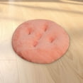 thumbnail image 4 of Hiroekza Circular Seat Cushion Chair Stool Butt Cushion Thickened Dining Chair Cushion Futon Seat Cushion Floor Pink, 4 of 4