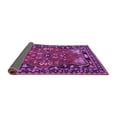 thumbnail image 2 of Ahgly Company Indoor Round Persian Purple Traditional Area Rugs, 3' Round, 2 of 4