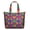 Red, variant on Star, Moon, Sun Themed Travel Tote Bag Multipurpose Weekender Bag with Large Capacity Adjustable Strap, Perfect for Business Travel Beach Outings