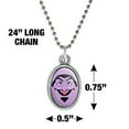 thumbnail image 4 of Sesame Street Count Face Antiqued Oval Charm Pendant with Chain, 4 of 5