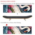 thumbnail image 2 of Swan Skateboard Stickers Pack of Two | Emery Surface with PVC Back | 8.8x32.6in/22.4x83 cm Size - Skateboard Accessories, 2 of 5