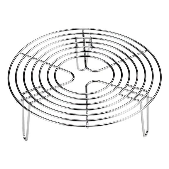 ACDANC Trivet Rack Stand Stainless Steel Steam Racks Round Steam Racks Multifunction Basket Pressure Cooker Steam Rack for Pressure Cooker 16x16x4CM