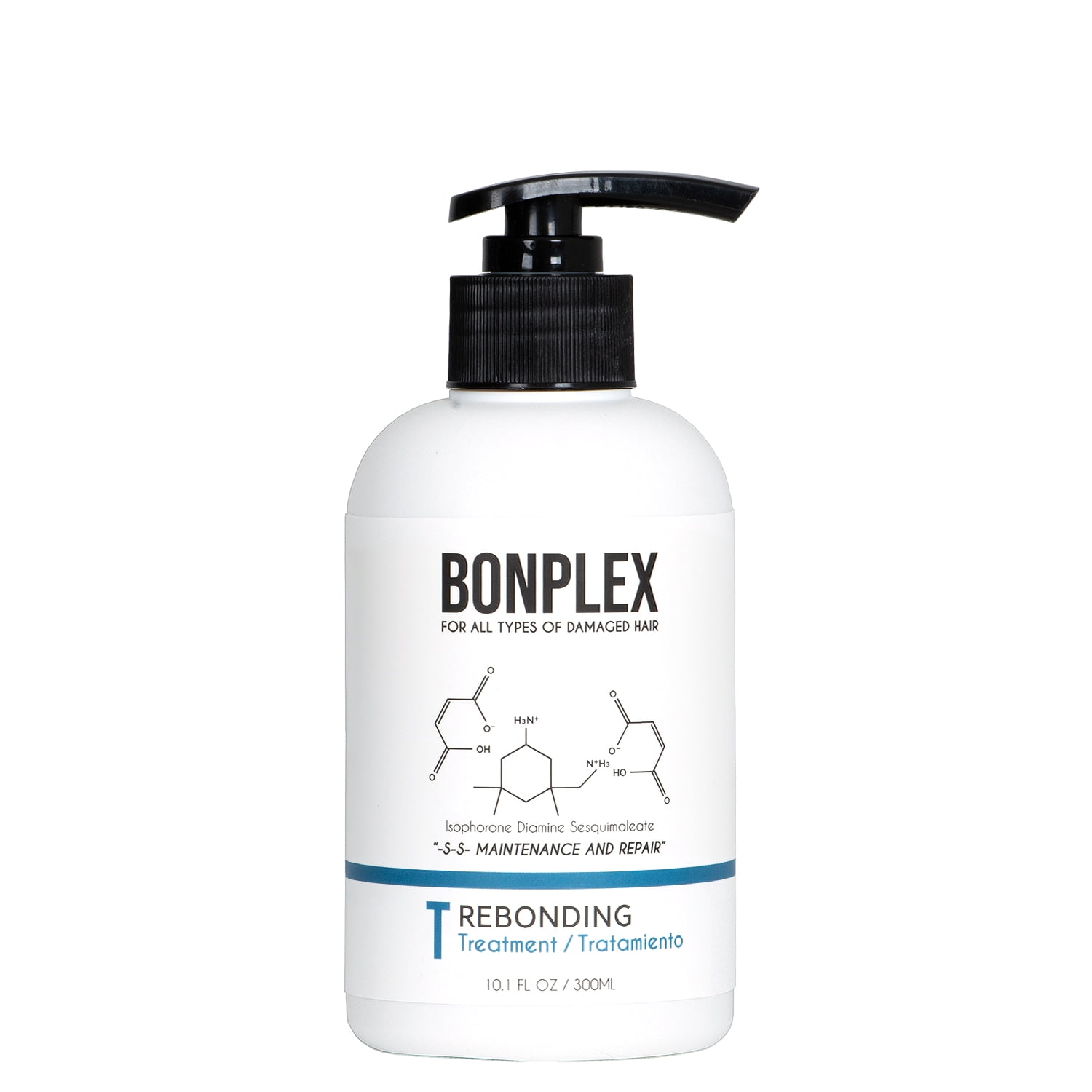 BONPLEX Rebonding Treatment For All Hair Types Damage and Dry Hair Cystamine Dimaleate Reconnect
