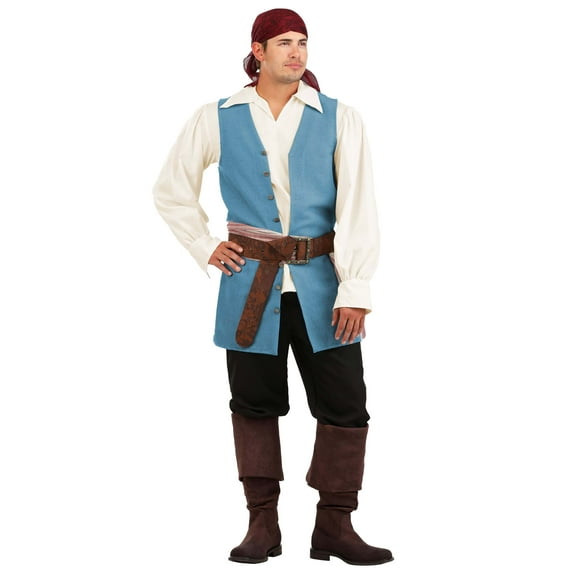 Deluxe Disney Jack Sparrow Adult Costume Kit