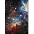 thumbnail image 2 of Safavieh Galaxy Kalden Geometric Area Rug, Purple/Multi, 6'7" x 9', 2 of 9