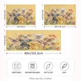 thumbnail image 4 of Haosy Satin Pillowcase for Hair and Skin Standard Cooling Silk Pillow Case with Envelope Closure Cute Dogs with Happy and Joyful 20"x30", 4 of 9
