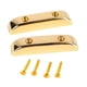 thumbnail image 1 of 2 Pcs Bass Thumb Rest Plastic Anti Slip Light Weight Jazz Bass Guitar Thumb Finger Rest GM03 Gold, 1 of 4