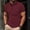 (Solid)Wine, variant on YODETEY Men’s Classic Performance Polos with Pocket, Collar Casual Shirts,Big and Tall Wine,Size S-3XL