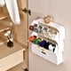 thumbnail image 5 of Caja organizadora de ropa interior colgante lateral del armario | Solución de almacenamiento de plástico multicapa | Caja de acabado fresca duradera | Inserto de armario que ahorra espacio, 5 of 8