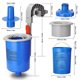 thumbnail image 3 of Limpiador de superficies de piscina Skimmer Montaje en pared Escombros ajustables y herramienta de limpieza de recolección de hojas kaili Sencillez, 3 of 5