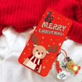 thumbnail image 2 of Christmas 3D Reindeer Santa Claus Tree Hat Case For iPhone X XR For iPhone XS Max Snowman 3D Key Chain Tpu Cover, 2 of 5