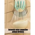 thumbnail image 6 of Gmogad Toilet Brush, Toilet Brush and Holder Set Bathroom Accessories, Toilet Scrubber with Clean Brush, Cleaning Supplies Toilet Bowl Cleaner Brush for Deep Cleaning, Beige, 6 of 7