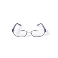 thumbnail image 4 of Rose Women's AR09 Rectangular Prescription Eyeglasses with Case, Purple, 4 of 6