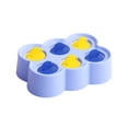 thumbnail image 1 of Moldes para paletas, Mini molde de hielo de silicona de 6 cavidades con palo, moldes para paletas antiadherentes para DIY, moldes para helado de jugo de yogur de frutas, 1 of 14