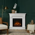 thumbnail image 2 of Real Flame Chateau 41" Corner Electric Fireplace in White, 2 of 5