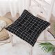 thumbnail image 1 of Cojines de silla con penacho y ataduras - Cojines de poliéster de 15,75x15,75 pulgadas para sillas de comedor y cocina, para uso interior/exterior, resistentes al agua, 1 of 6