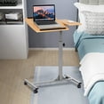 thumbnail image 4 of Costway Adjustable Laptop Notebook Desk Table Stand Holder Swivel Home Office Wheels New, 4 of 10