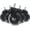 Swivel, variant on Gamvdout 5pcs Office Chairs Swivel Castor Wheels 75mm Quiet Threaded Stem Furniture Castors M10/M12 Universal Wheels With Brake