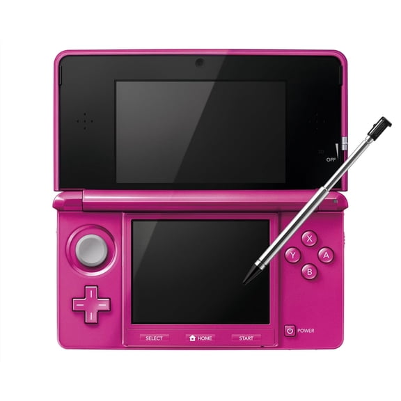Restored Nintendo 3DS (Japanese Version) CTR-001(JPN) Shimmer Pink (Refurbished)