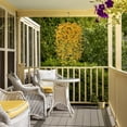 thumbnail image 6 of 2 Pcs Faux Plants Fall Decoration,29 In Silk Daisy Realistic UV Resistant,Yellow Plants Hanging for Fall Autumn,Outdoor,Indoor,Garden,Yard Decor, 6 of 6