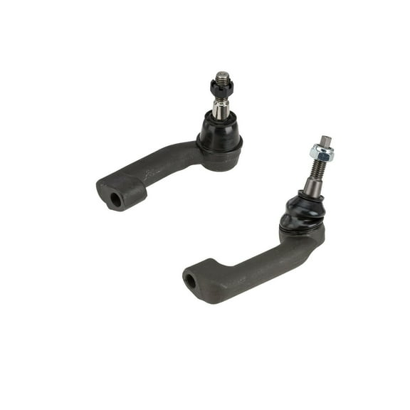 2 Pieces Front Passenger & Driver Outer Tie Rod Ends Steering Set