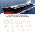 thumbnail image 3 of Copper Washers Assorted Kit, Long Lasting Metric Copper Sealing Washers Portable  for Boats for Motorcycles, 3 of 7