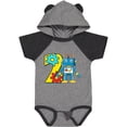 thumbnail image 3 of Inktastic 2nd Birthday Robot Boys or Girls Baby Bodysuit, 3 of 5