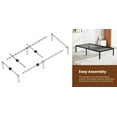 thumbnail image 5 of JIOABL TWIN Size Steel Platform Bed Frame – Durable Support, Quiet Design,  Extra Underbed Storage ,Sturdy and durable for bedrooms, 5 of 8