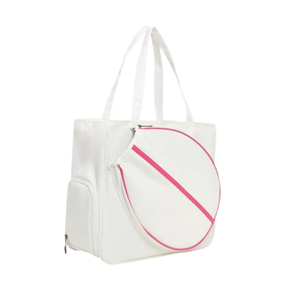Tennis Handbag Shoulder Bag Racket Tote Waterproof Fabric Spacious Storage for Adults and Outdoor Sports