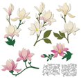 thumbnail image 1 of Matrices de corte metálicas con flor de magnolia DELORIGIN 10 x 15 cm, 1 of 7