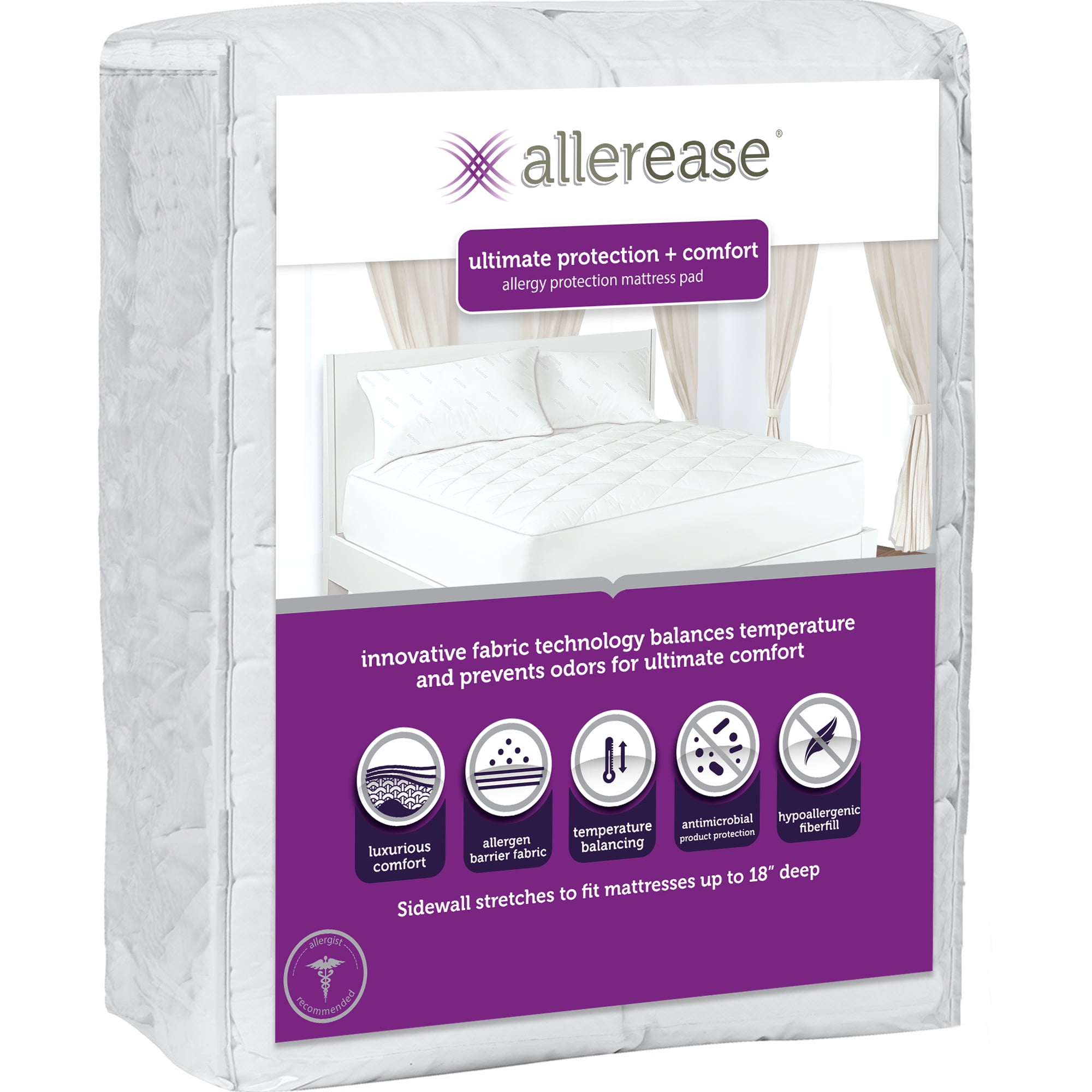 AllerEase Allergy Relief Ultimate Mattress Pad