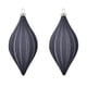 thumbnail image 1 of Bolas de Terciopelo Decorativas Navideñas (Paquete de 2) | Adornos Colgantes de Plástico Flocado para Árbol de Navidad | Bolas Festivas para Escaparates, Decoración Navideña para El Hogar, Centro Com, 1 of 2